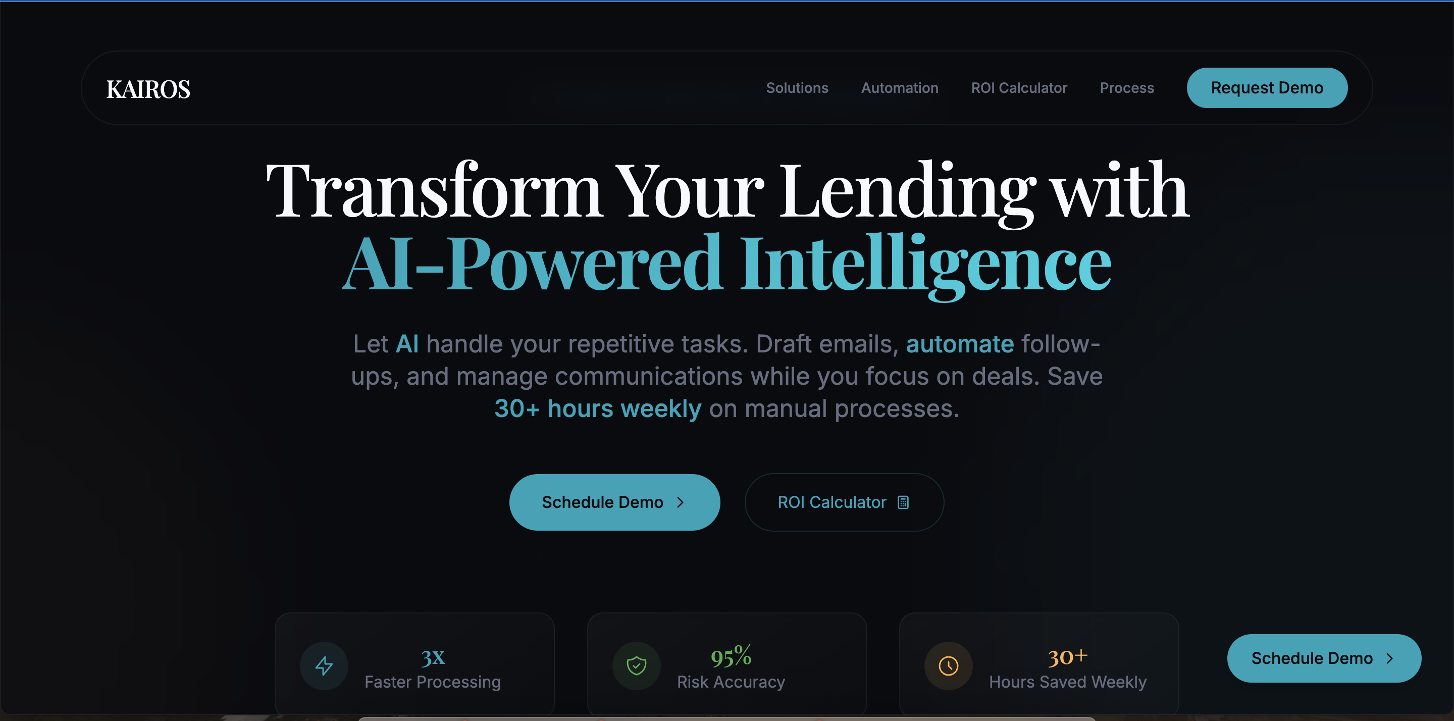 Kairos Advisers Website